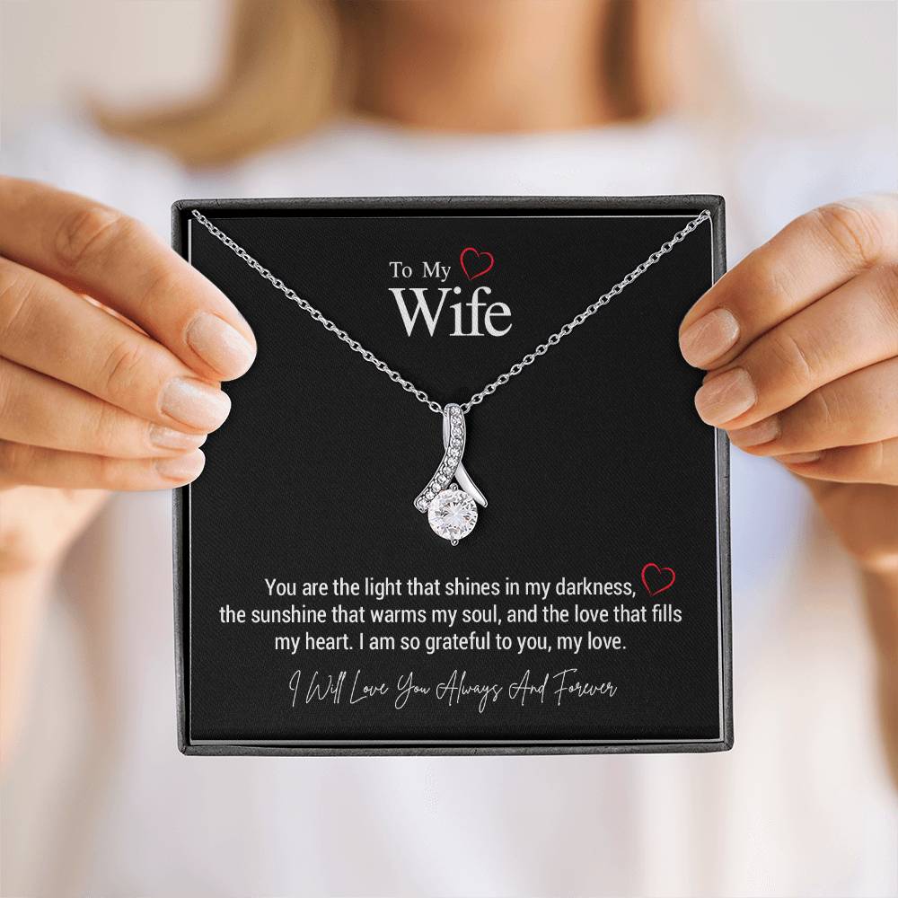 To My Wife..You are the light that shines in my darkness, the sunshine that warms my soul, and the love that fills my heart. I am so grateful to you, my love. ShineOn Fulfillment