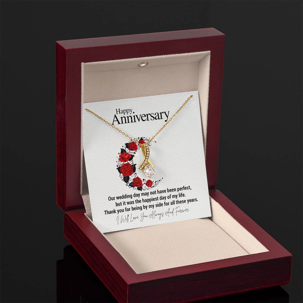 Happy Anniversary...Our wedding day may not have been perfect, but it was the happiest day of my life. Thank you for being by my side for all these years. ShineOn Fulfillment