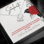 To My Soulmate... You are the light that shines in my darkness, the sunshine that warms my soul, and the love that fills my heart. I am so grateful to you, my love. - Crimson Sparkler