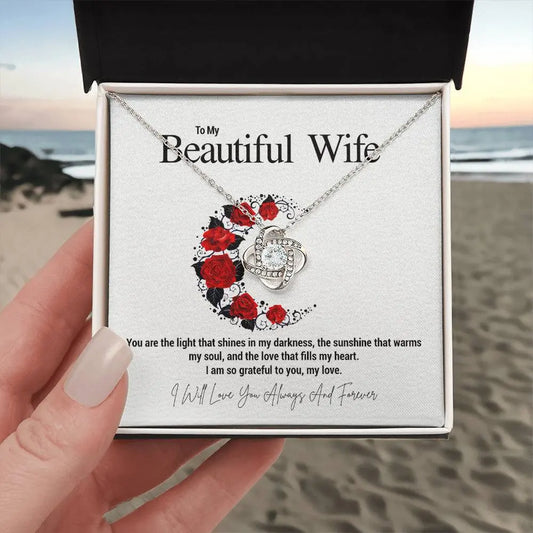 To My Beautiful Wife... You are the light that shines in my darkness, the sunshine that warms my soul, and the love that fills my heart. I am so grateful to you, my love. ShineOn Fulfillment