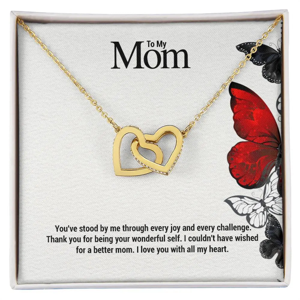 To My Mom...You've stood by me through every joy and every challenge. Thank you for being your wonderful self. I couldn't have wished for a better mom. I love you with all my heart. ShineOn Fulfillment