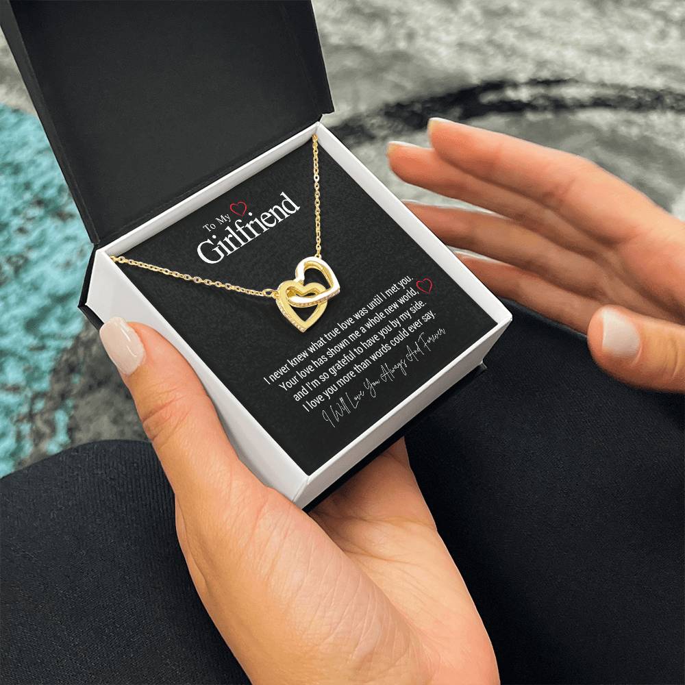 To My Girlfriend...I never knew what true love was until I met you. Your love has shown me a whole new world, and I'm so grateful to have you by my side. I love you more than words could ever say. - Crimson Sparkler