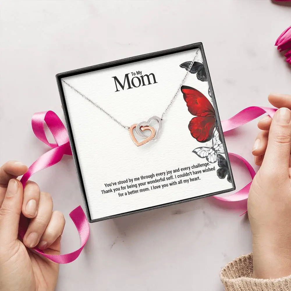 To My Mom...You've stood by me through every joy and every challenge. Thank you for being your wonderful self. I couldn't have wished for a better mom. I love you with all my heart. ShineOn Fulfillment