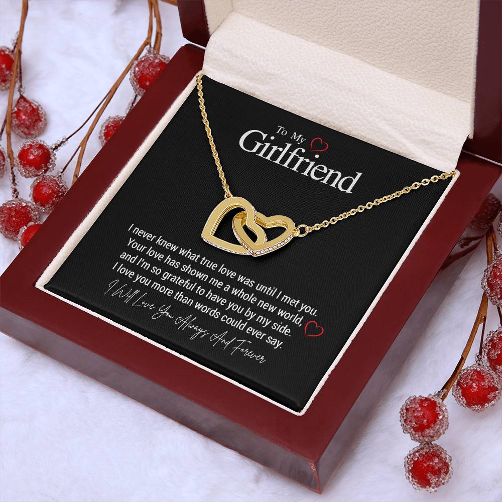 To My Girlfriend...I never knew what true love was until I met you. Your love has shown me a whole new world, and I'm so grateful to have you by my side. I love you more than words could ever say. - Crimson Sparkler