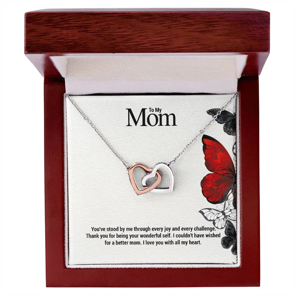 To My Mom...You've stood by me through every joy and every challenge. Thank you for being your wonderful self. I couldn't have wished for a better mom. I love you with all my heart. ShineOn Fulfillment