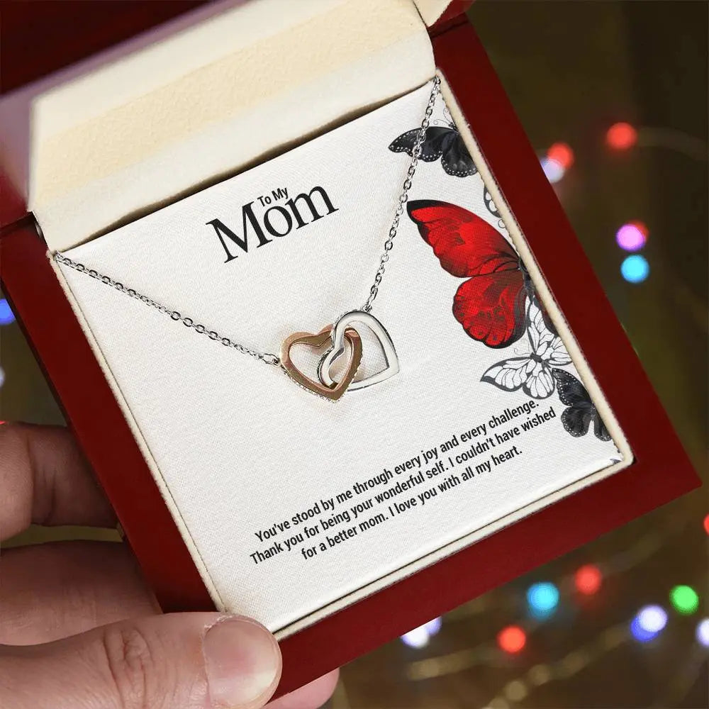 To My Mom...You've stood by me through every joy and every challenge. Thank you for being your wonderful self. I couldn't have wished for a better mom. I love you with all my heart. ShineOn Fulfillment