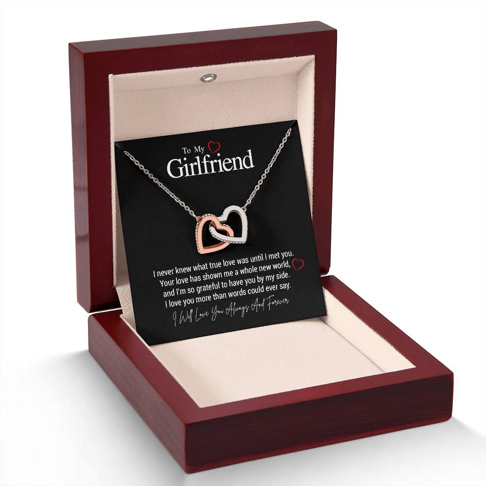 To My Girlfriend...I never knew what true love was until I met you. Your love has shown me a whole new world, and I'm so grateful to have you by my side. I love you more than words could ever say. - Crimson Sparkler