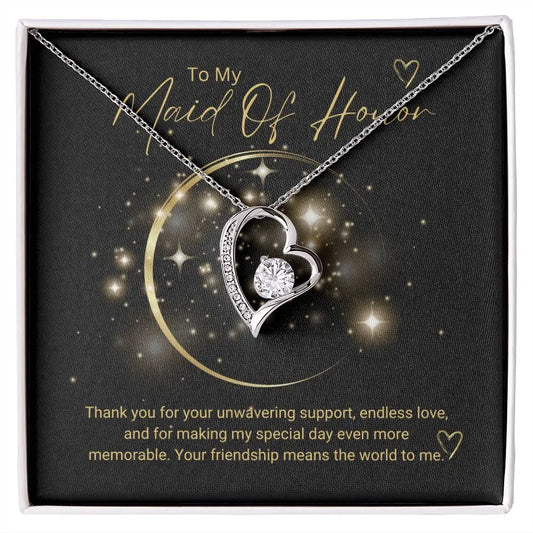 To My Maid Of Honor..Thank you for your unwavering support, endless love, and for making our special day even more memorable. Your Love means the world to us. ShineOn Fulfillment