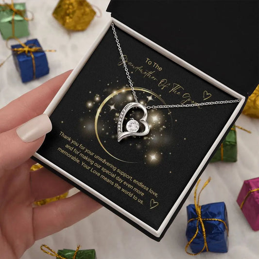 To The Grandmother Of The Groom..Thank you for your unwavering support, endless love, and for making our special day even more memorable. Your Love means the world to us. ShineOn Fulfillment